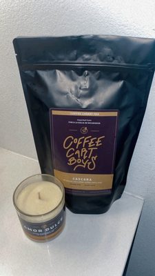 Coffee Cart Boys - Amor Dulce Candle & Cascara - Coffee Cherry Tea - Monrovia, CA