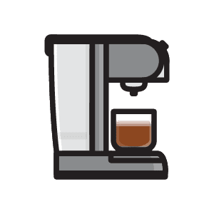 Keurig / Autodrip coffee brewing machine icon