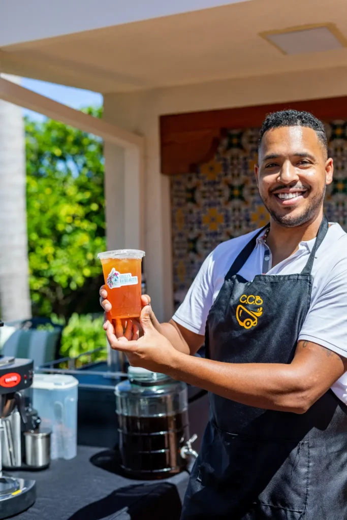 Mobile Coffee Bar & Barista Service: Specialty Cascara Coffee Cherry/Berry Tea