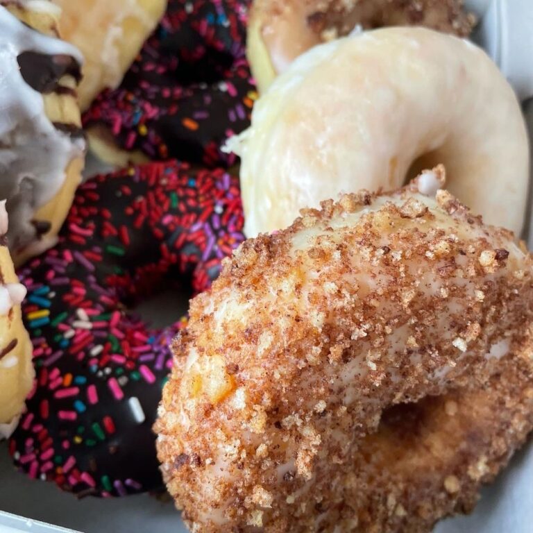 Tasty donuts hot and fresh from monarch donuts. The perfect addition to our coffee catering service!