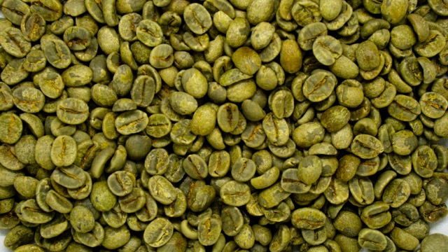 green coffee beans
